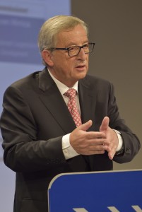Jean-Claude Juncker bei der Vorstellung seiner Kommission © European Union, 2014