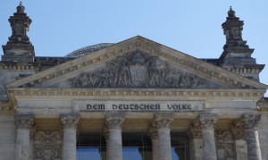 Portal Reichstag / Foto Deutschlandradio © Ansgar Rossi