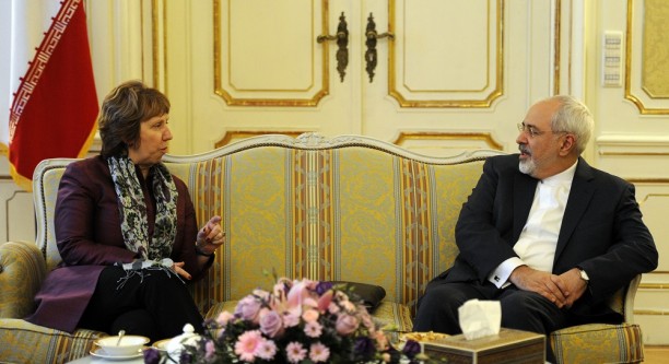 Catherine Ashton, ehemalige EU-Außenbeauftragte und Koordinatorin der Atomgespräche mit dem iranischen Außenminister Mohammed Javad Zarif © European Union, 2014