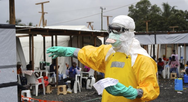 Ebola-Helfer in Monrovia, Liberia © MSF / Caitlin Ryan