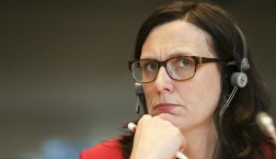 Handelskommissarin Cecilia Malmström im Handelsausschuss des EU-Parlaments © European Union 2015 - EP
