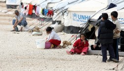 Syrien-Flüchtlinge im jordanischen Aufflanglager Zaatari © European Union 2013 - EP