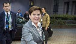 Die polnische Ministerpräsidentin Beata Szydlo beim EU-Gipfel im Dezember 2015 © The European Union